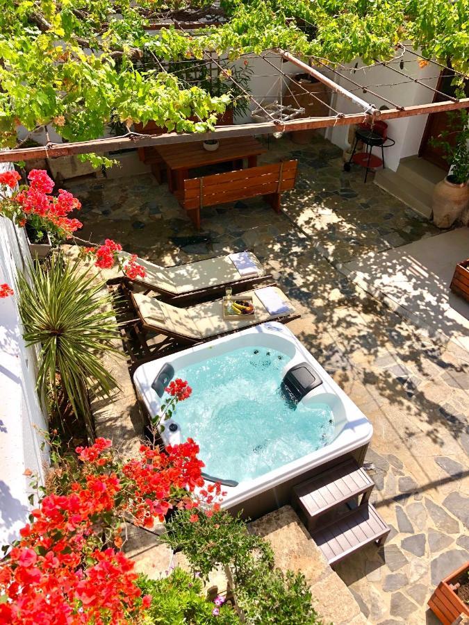 Avli Traditional Home With Private Jacuzzi Hersonissos  Luaran gambar